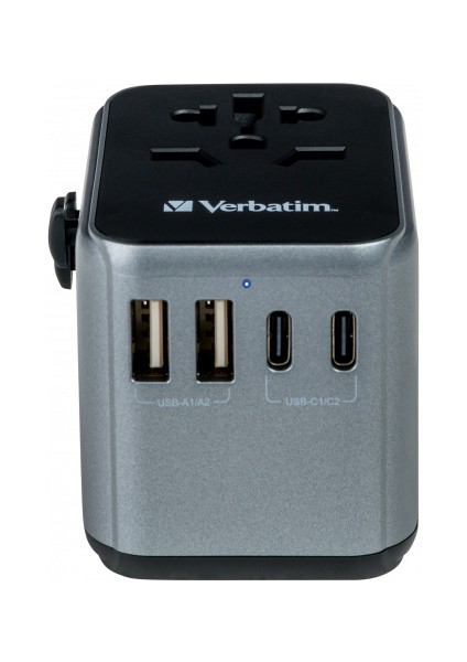 Uta-03 30W Evrensel Seyahat Adaptörü1 x Usb-C Pd 30W & Qc 3.0 / 2 x Usb-C / 2 x Usb-A