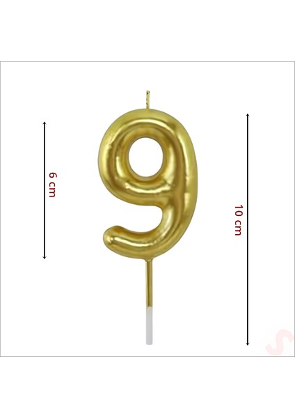 9 Rakam Altın Mum fiyatları