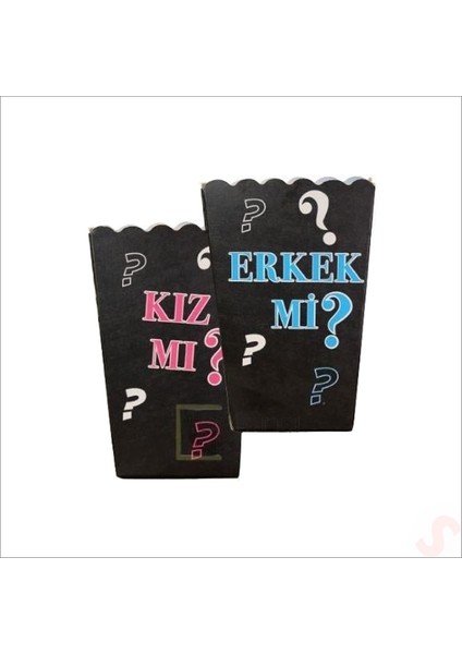 Cinsiyet Partisi, Kız Mı? Erkek Mi? Mısır Kutusu - 8 Adet