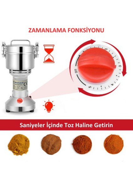 HC350 gr Baharat Aktar Ürünleri Öğütme Makinesi