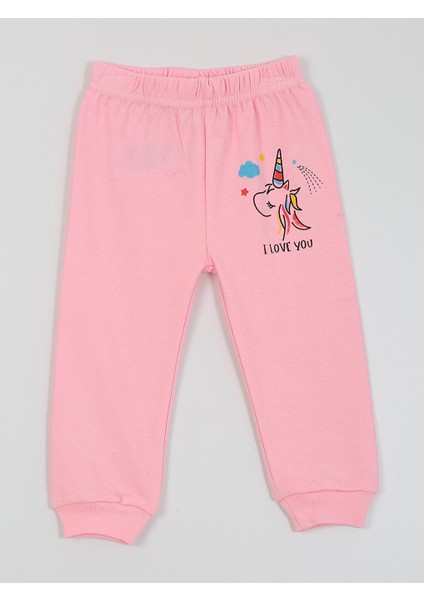 Basic Unicorn Desenli 2li Patiksiz Alt Kız Bebek 3 Ay-3 Yaş modelleri