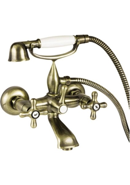 Nostalgic Banyo Bataryası Bronz 290515