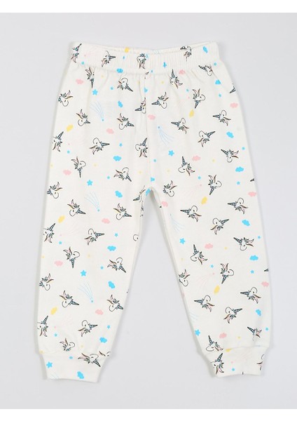 Basic Unicorn Desenli 2li Patiksiz Alt Kız Bebek 3 Ay-3 Yaş