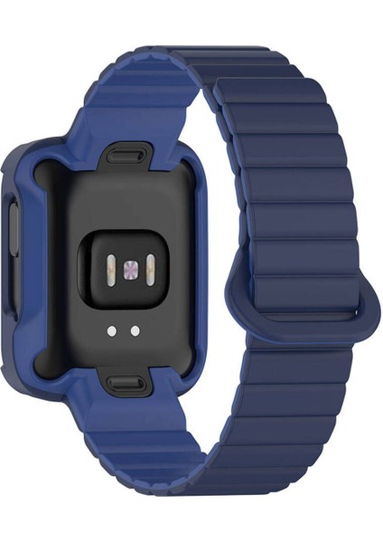 Xiaomi Redmi Watch 1 Kordon Kayış Silikon Kasa Korumalı Strap Mıknatıslı KRD-105 fiyatları