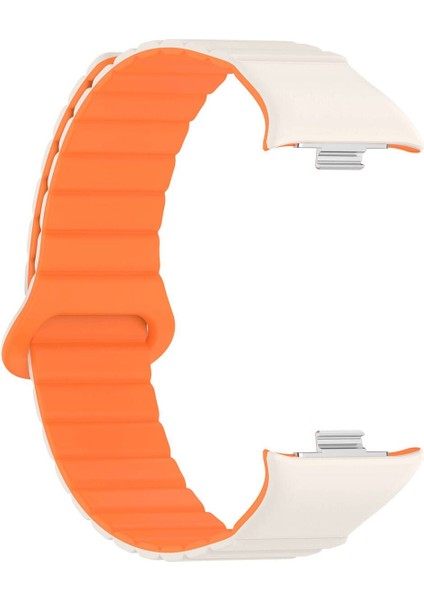 Xiaomi Redmi Watch 4 Kordon Kayış Silikon Kasa Korumalı Strap Mıknatıslı KRD-105