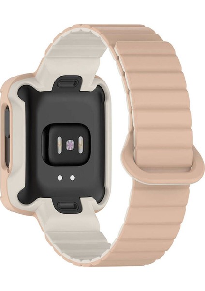 Xiaomi Redmi Watch 1 Kordon Kayış Silikon Kasa Korumalı Strap Mıknatıslı KRD-105 fiyatları