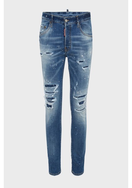 Streç Pamuklu Skinny Fit Jeans Erkek Kot Pantolon S71LB1362 S30789 470