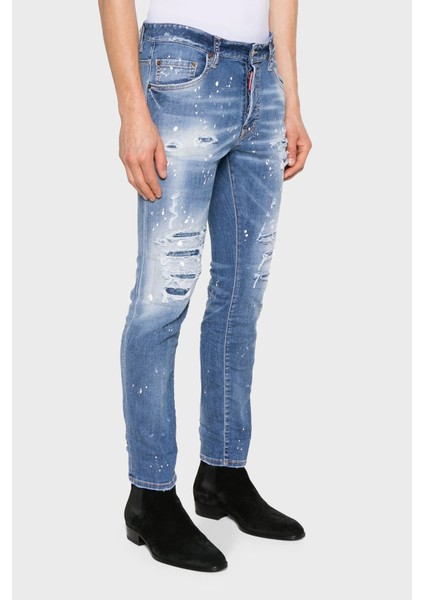 Streç Pamuklu Skinny Fit Jeans Erkek Kot Pantolon S71LB1362 S30789 470 modelleri