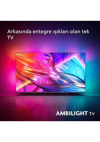 The One 75PUS8909/12 75'' 189 Ekran Uydu Alıcılı 4K Ultra HD Smart Ambilight LED TV