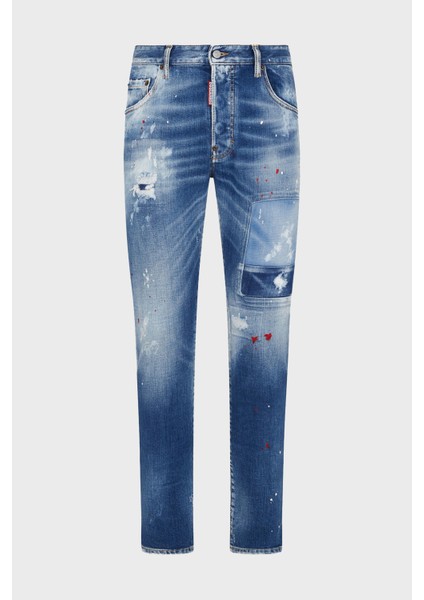 Streç Pamuklu Skinny Fit Jeans Erkek Kot Pantolon S74LB1456 S30663 470