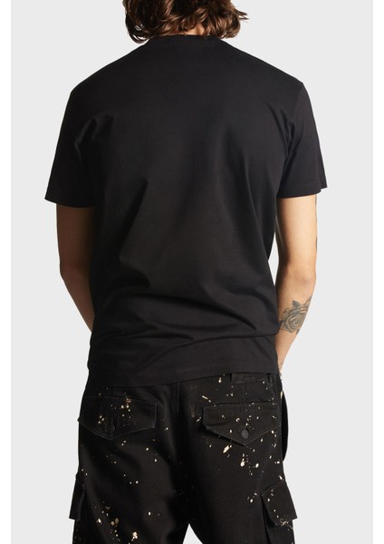 Pamuklu Bisiklet Yaka Slim Fit T-Shirt Erkek T-Shirt S79GC0003 S23009 980 fiyatları