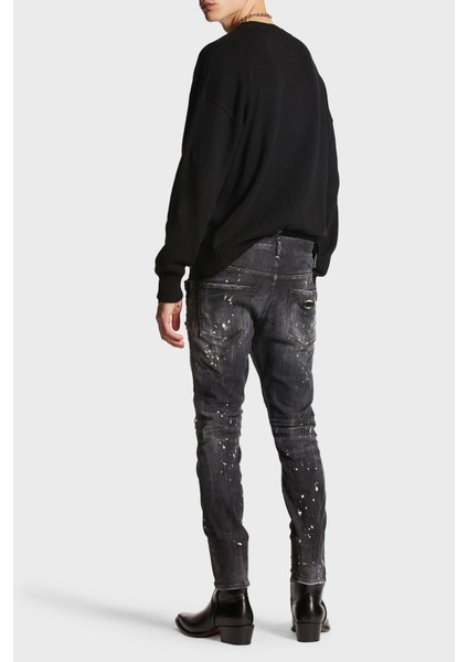 Streç Pamuklu Skinny Fit Jeans Erkek Kot Pantolon S74LB1430 S30503 900 fiyatları