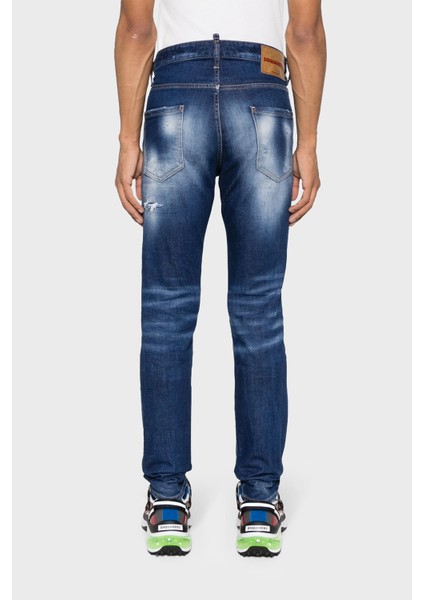 Streç Pamuklu Skinny Fit Jeans Erkek Kot Pantolon S74LB1452 S30663 470 fiyatları