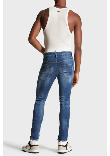 Streç Pamuklu Skinny Fit Jeans Erkek Kot Pantolon S74LB1471 S30342 470 fiyatları
