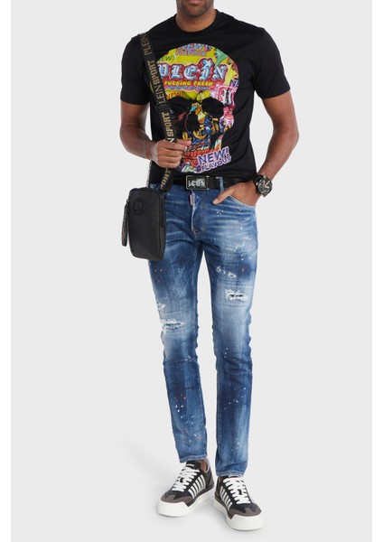 Streç Pamuklu Skinny Fit Jeans Erkek Kot Pantolon S71LB1364 S30872 470 modelleri