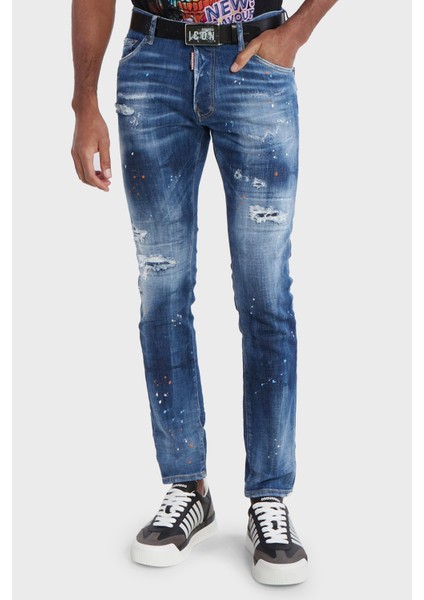 Streç Pamuklu Skinny Fit Jeans Erkek Kot Pantolon S71LB1364 S30872 470 fırsatları