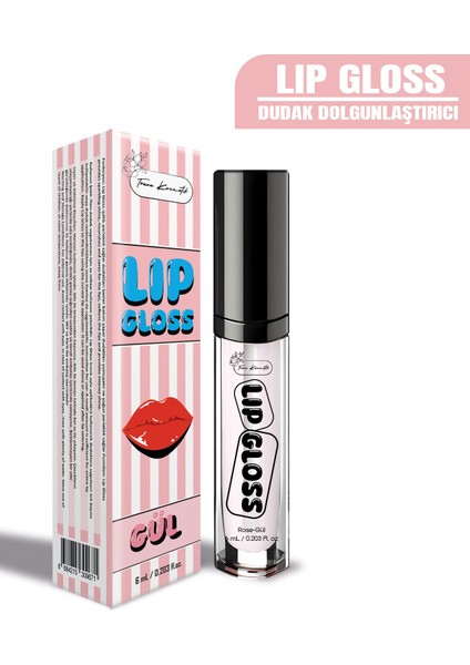 Dudak Dolgunlaştırıcı ve Parlatıcı Lip Gloss