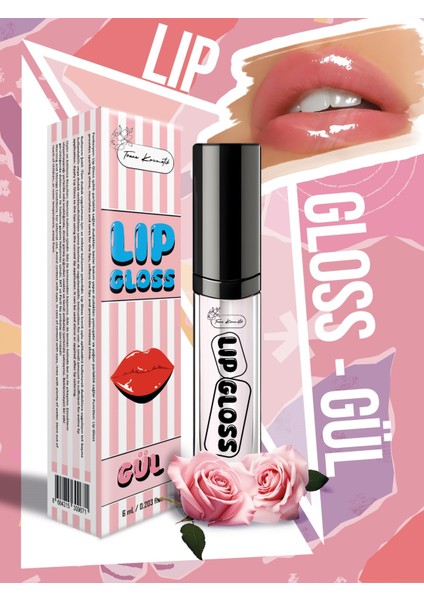 Dudak Dolgunlaştırıcı ve Parlatıcı Lip Gloss