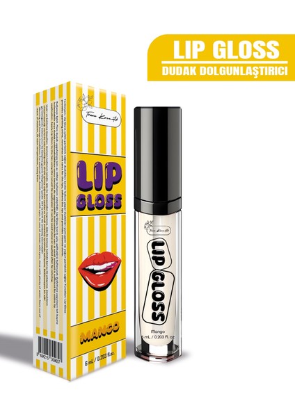 Dudak Dolgunlaştırıcı ve Parlatıcı Lip Gloss