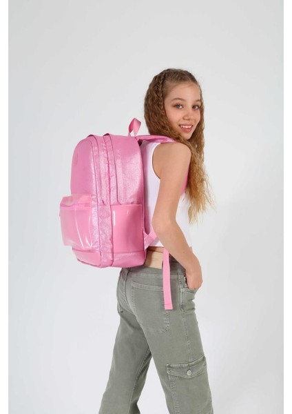 Magical Sırt Çantası Plain Pink K1743 modelleri