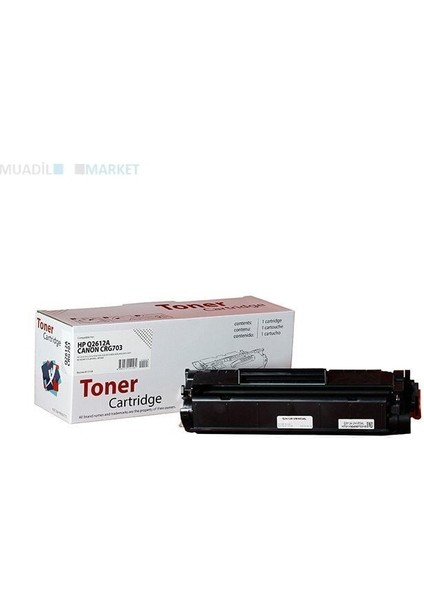 HP Q2612A Muadil Toner / HP Laserjet 1010 / 1015 / 1018 / 1020 / 1022 / 3015 / 3020 / 3030 / 3050 / 3052 / 3055 / M1005 / M1319 Toneri