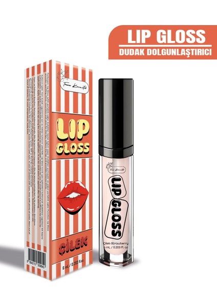 Dudak Dolgunlaştırıcı ve Parlatıcı Lip Gloss