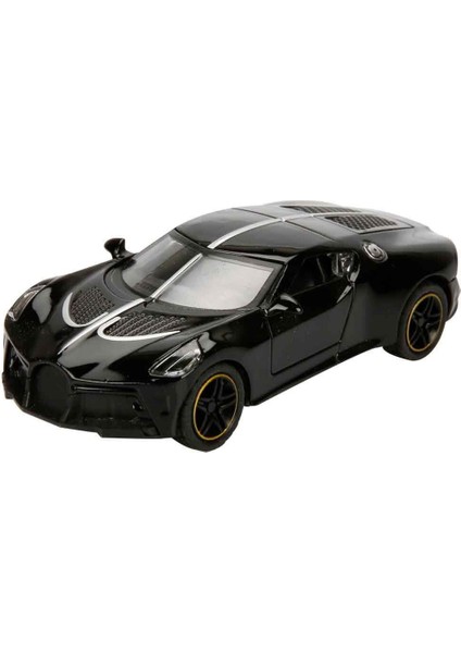 1:43 Maxx Wheels Yarış Arabası 10 cm 39137 Siyah
