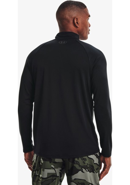 Under Armour Tech 2.0 1/2 Zipped Erkek Siyah Günlük SWEATSHIRT.001