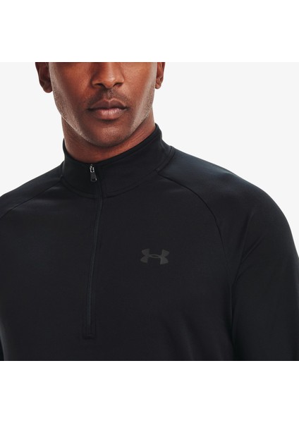 Under Armour Tech 2.0 1/2 Zipped Erkek Siyah Günlük SWEATSHIRT.001