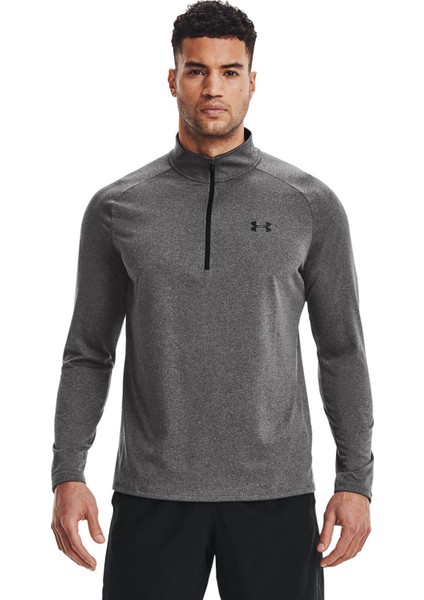 Under Armour Tech 1/2 Fermuarlı Erkek Gri Günlük SWEATSHIRT.090