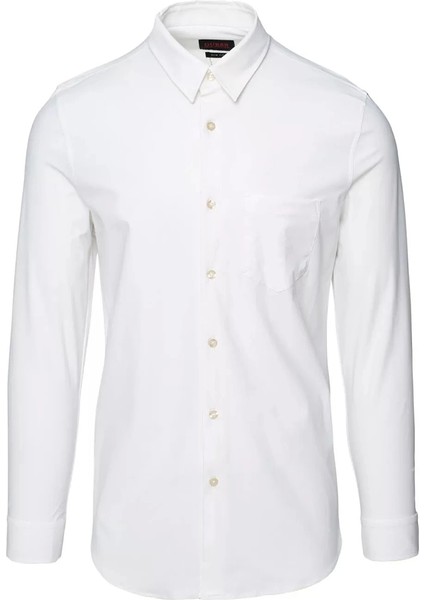 Erkek Ls Sunset Tech Beyaz Gömlek fırsatları