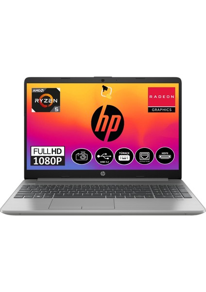 255 G9 Amd Ryzen 5 5625U 16 GB 1tb SSD Freedos 15.6" Fhd RJ45 Taşınabilir Bilgisayar 9M3G7AT+SNERTECH Çanta