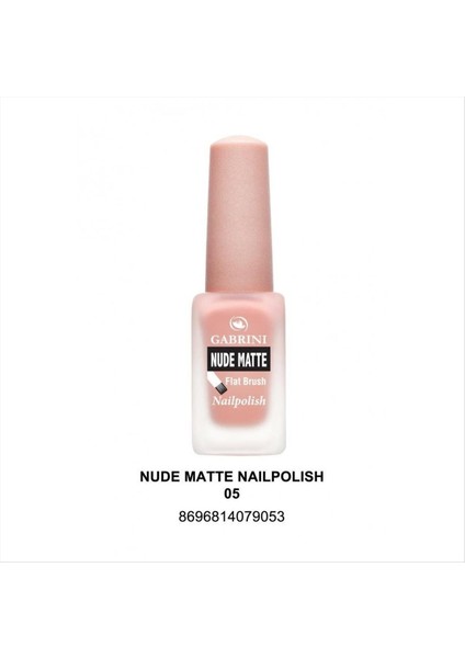 Gabrini Nude Matte Oje Toptan Oje