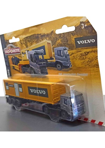 1:87 Volvo Fmx Construction Container Taşıyıcı Küçük Boy Metal Model