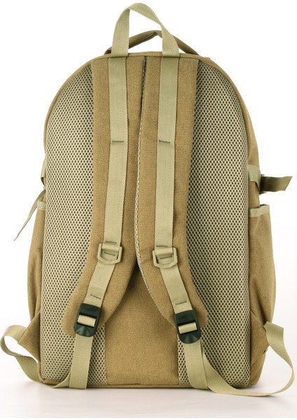 Strong Unisex Kanvas Kumaş Laptop Bölmeli Outdoor Sırt Çantası Dağcı Sırt Çantası ESCP01 fırsatları