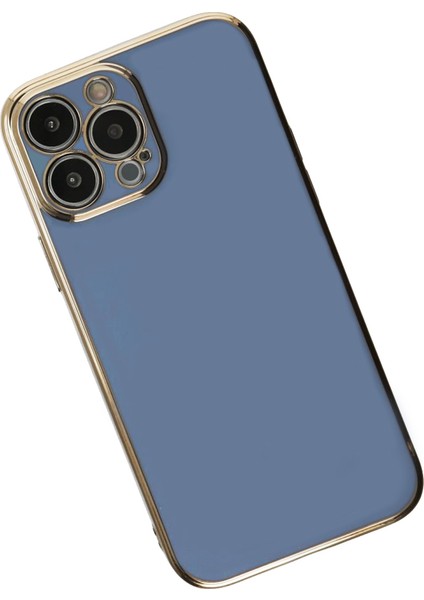 Apple iPhone 15 Pro Max Kılıf Luxury Seri Kamera Korumalı Silikon Kapak