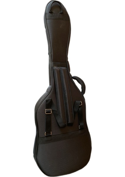 Siyah Profesyonel Kalın Pedli Elektro Gitar Kılıfı