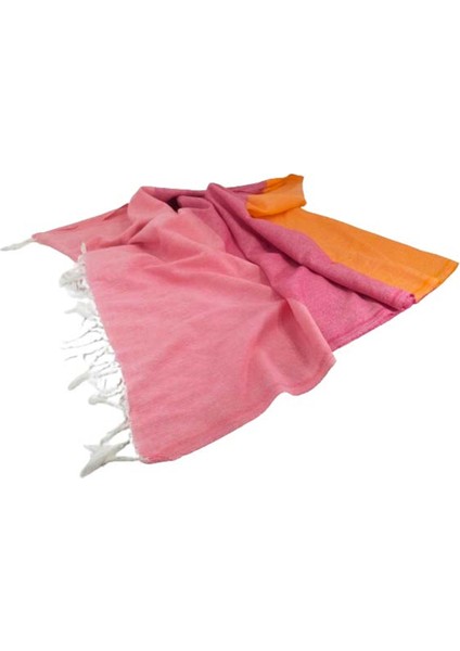Peştemal Banyo Plaj Havlusu Pembe Pamuklu Banyo Havlu 90 cm x 180 cm indirimleri