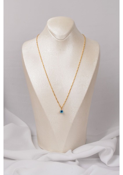 3 gr (Gram) Nazar Boncuklu Singapur Zincir 22 Ayar Altın fiyatları