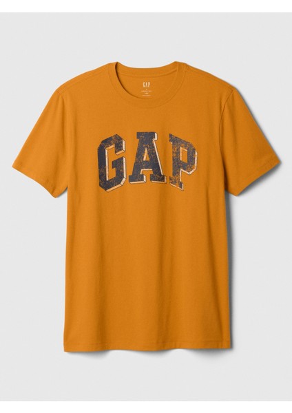 Erkek Turuncu Everyday Soft Gap Logo T-Shirt