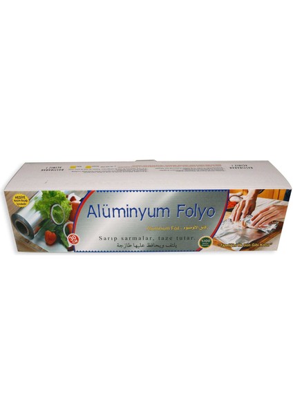 Alüminyum Folyo 30 cm x 100 m