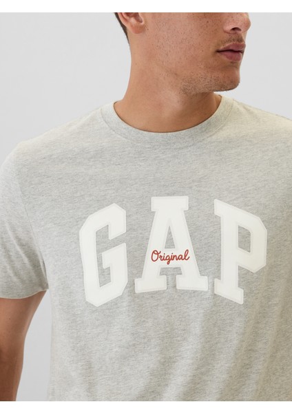 Erkek Gri Everyday Soft Gap Logo T-Shirt