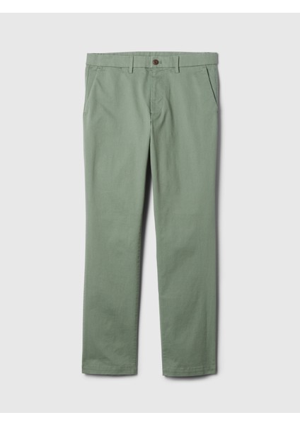 Erkek Haki Gapflex Slim Fit Modern Khaki Pantolon