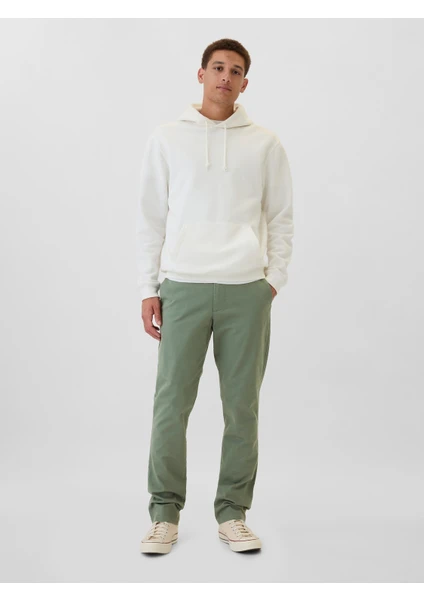 Erkek Haki Gapflex Slim Fit Modern Khaki Pantolon