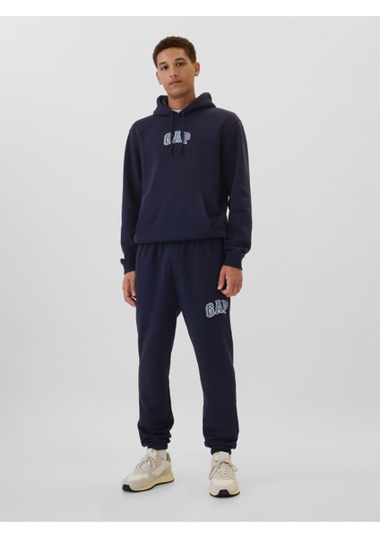 Erkek Lacivert Gap Logo Jogger Eşofman Altı