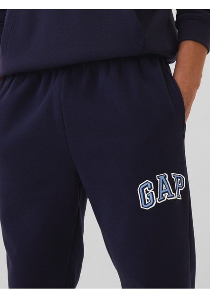 Erkek Lacivert Gap Logo Jogger Eşofman Altı
