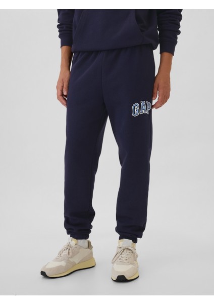 Erkek Lacivert Gap Logo Jogger Eşofman Altı