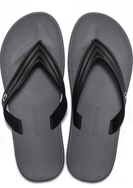 Porto Erkek Parmak Arası Terlik Gri 39/46 indirimleri