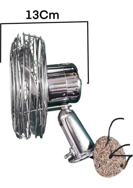 Fasco Araba Fanı Vantilatör Pervane 12VOLT ve 24 Volt Nikel 18 cm Made In Canada