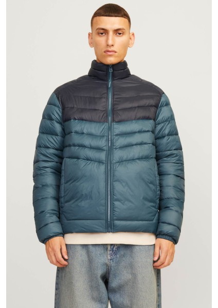 Jjesprınt Puffer Collar Mor Erkek Mont